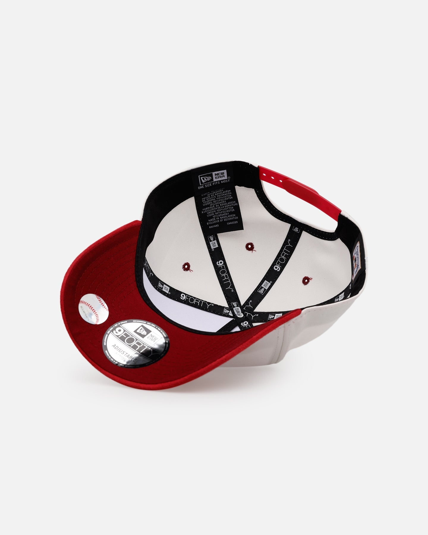 New Era New York Yankees 'Cardinal Suede' 9FORTY A-Frame Snapback Cardinal