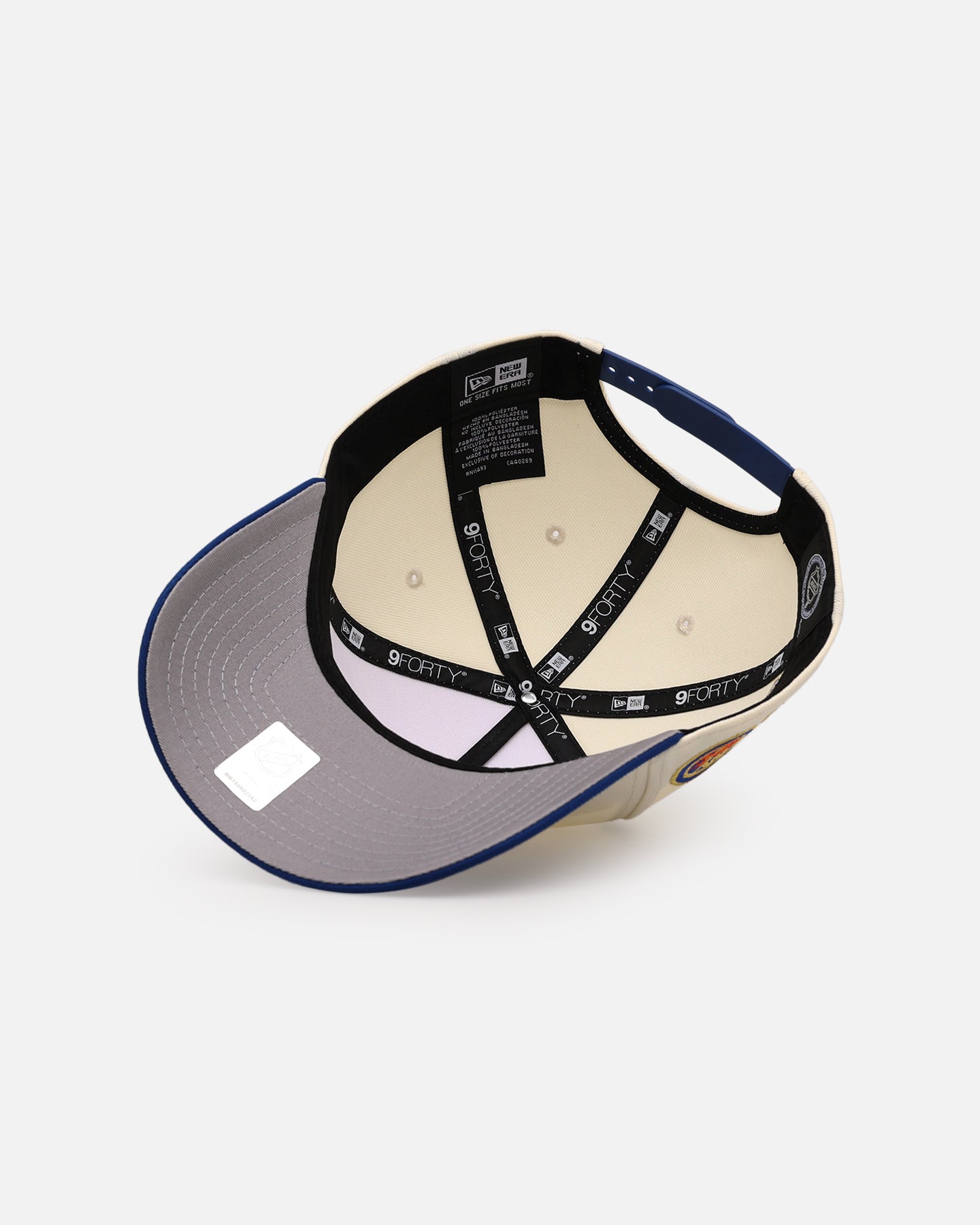 New Era New York Islanders 'Team Color Visor' 9FORTY A-Frame Snapback Chrome/Official Team Color