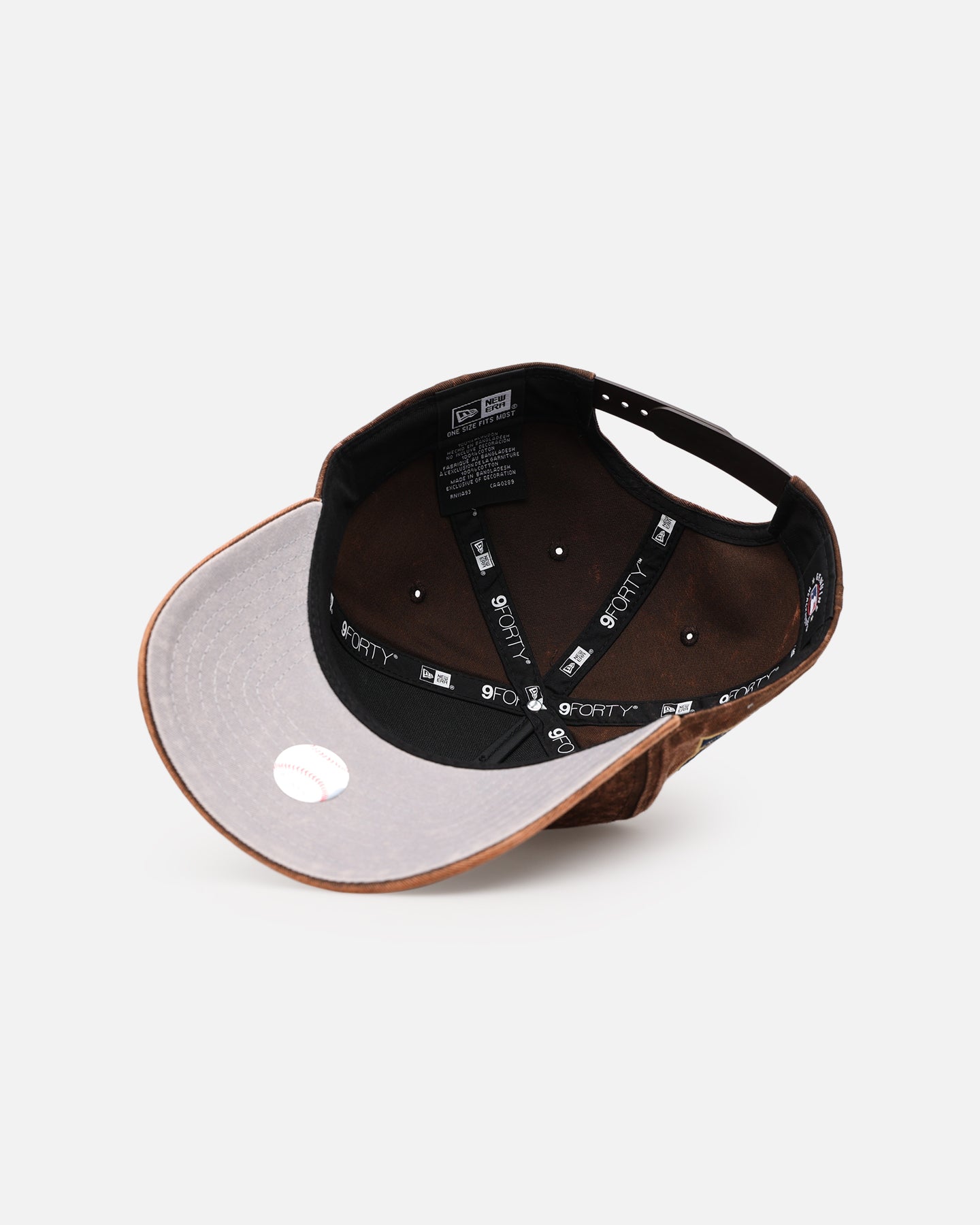 New Era Detroit Tigers 'Washed Walnut' 9FORTY A-Frame Snapback Walnut