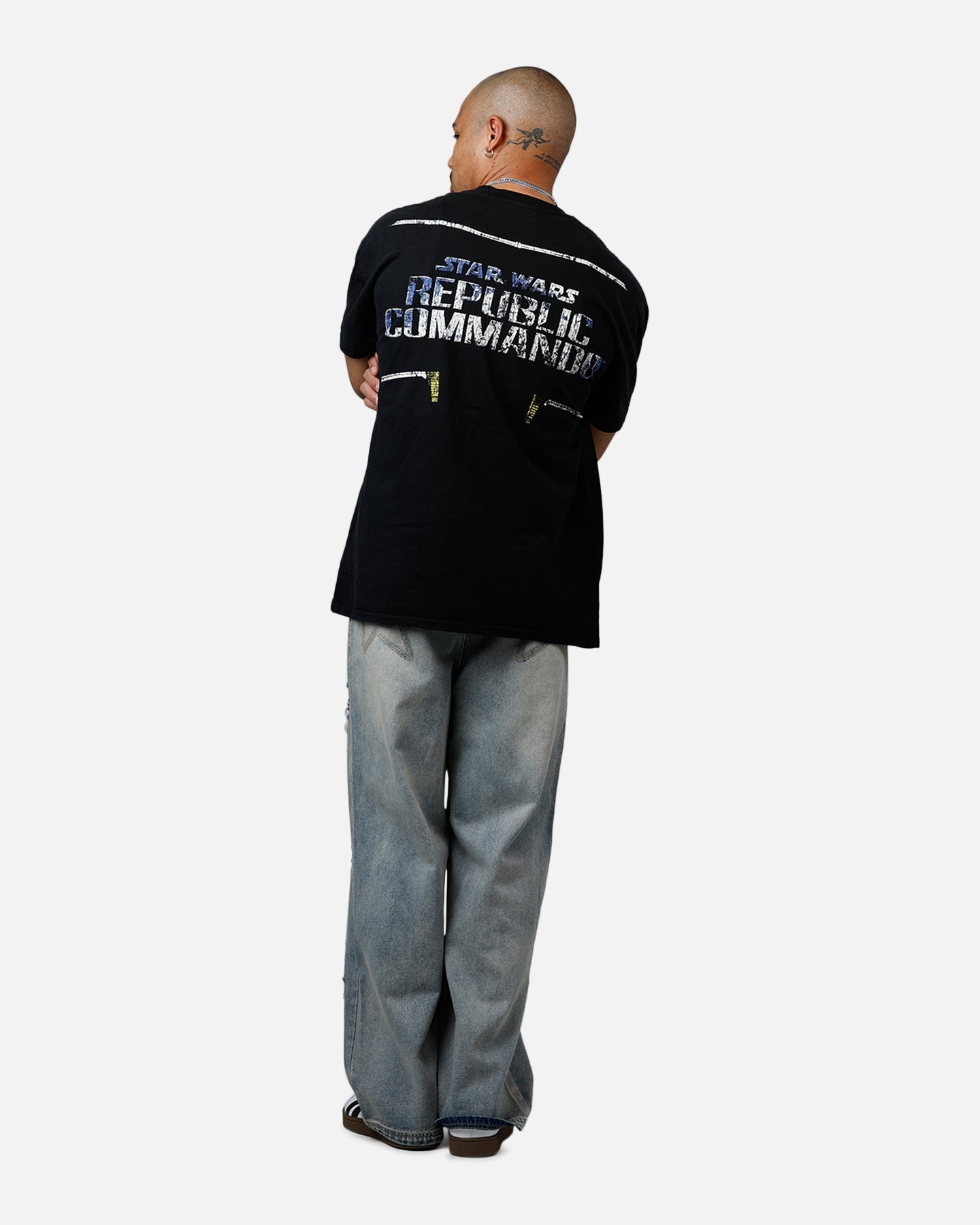 73Studio Star Wars Battlefront Republic Commando Heavyweight T-Shirt Black