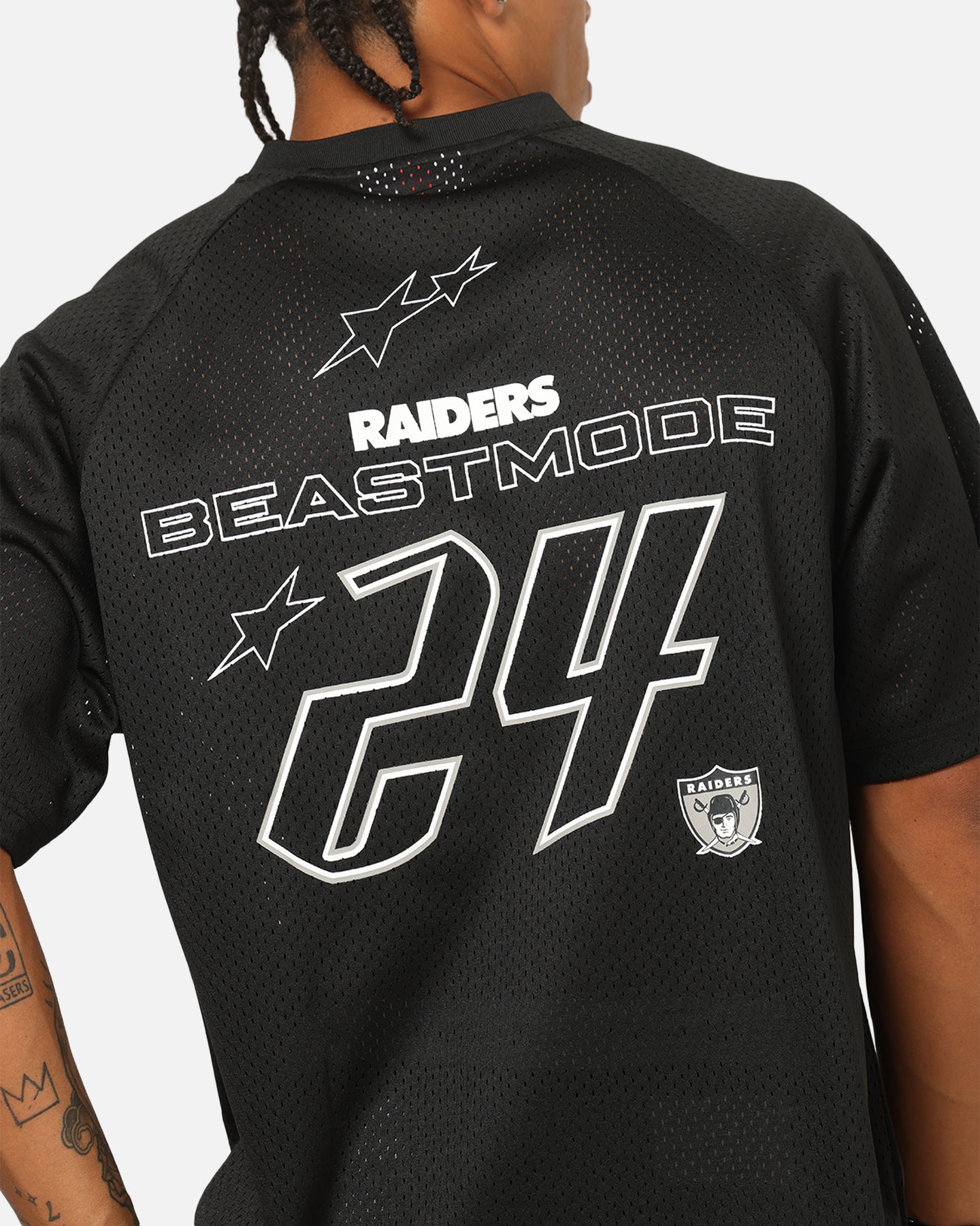 Mitchell & Ness Las Vegas Raiders Beastmode Jersey Black