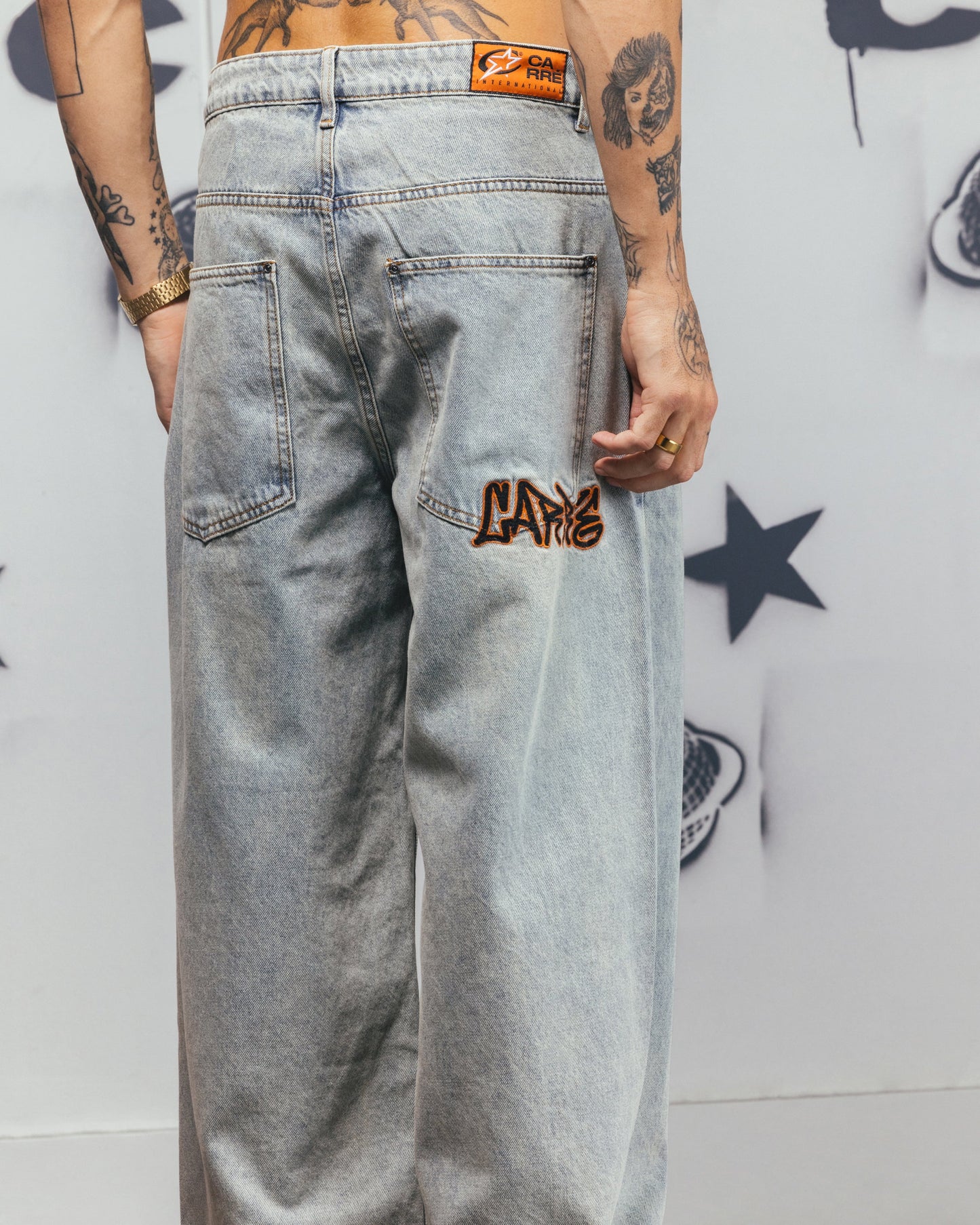 Carre Subway Jeans Dirty Blue
