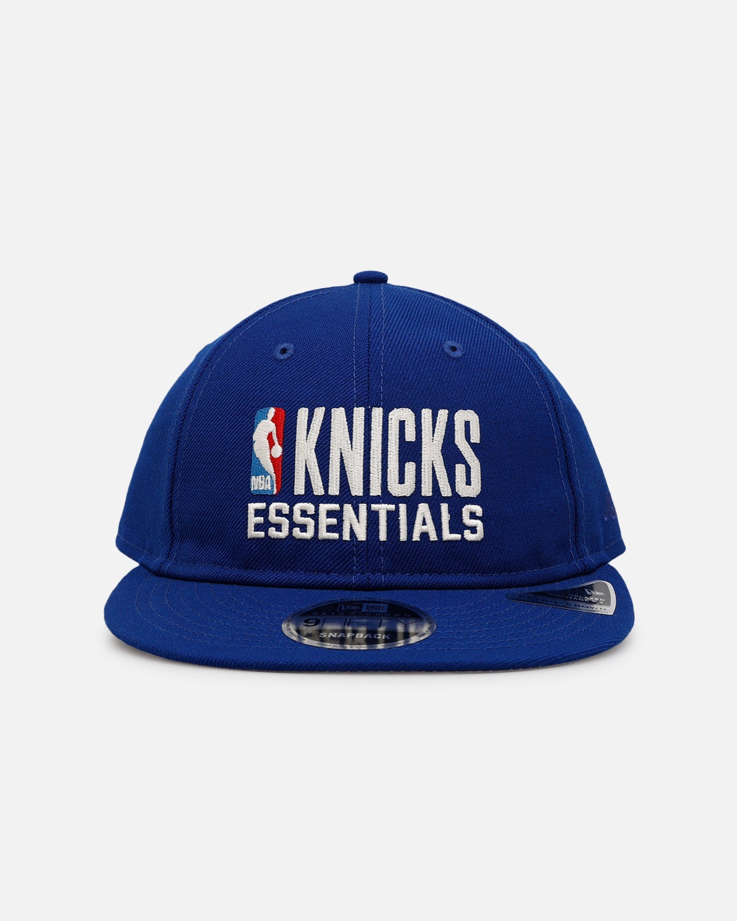 New Era New York Knicks 'Fear Of God x NBA' 9FIFTY Retro Crown Snapback Blue