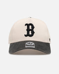47 Brand Boston Red Sox 'Washed Black Visor' 47 Offside Snapback Natural