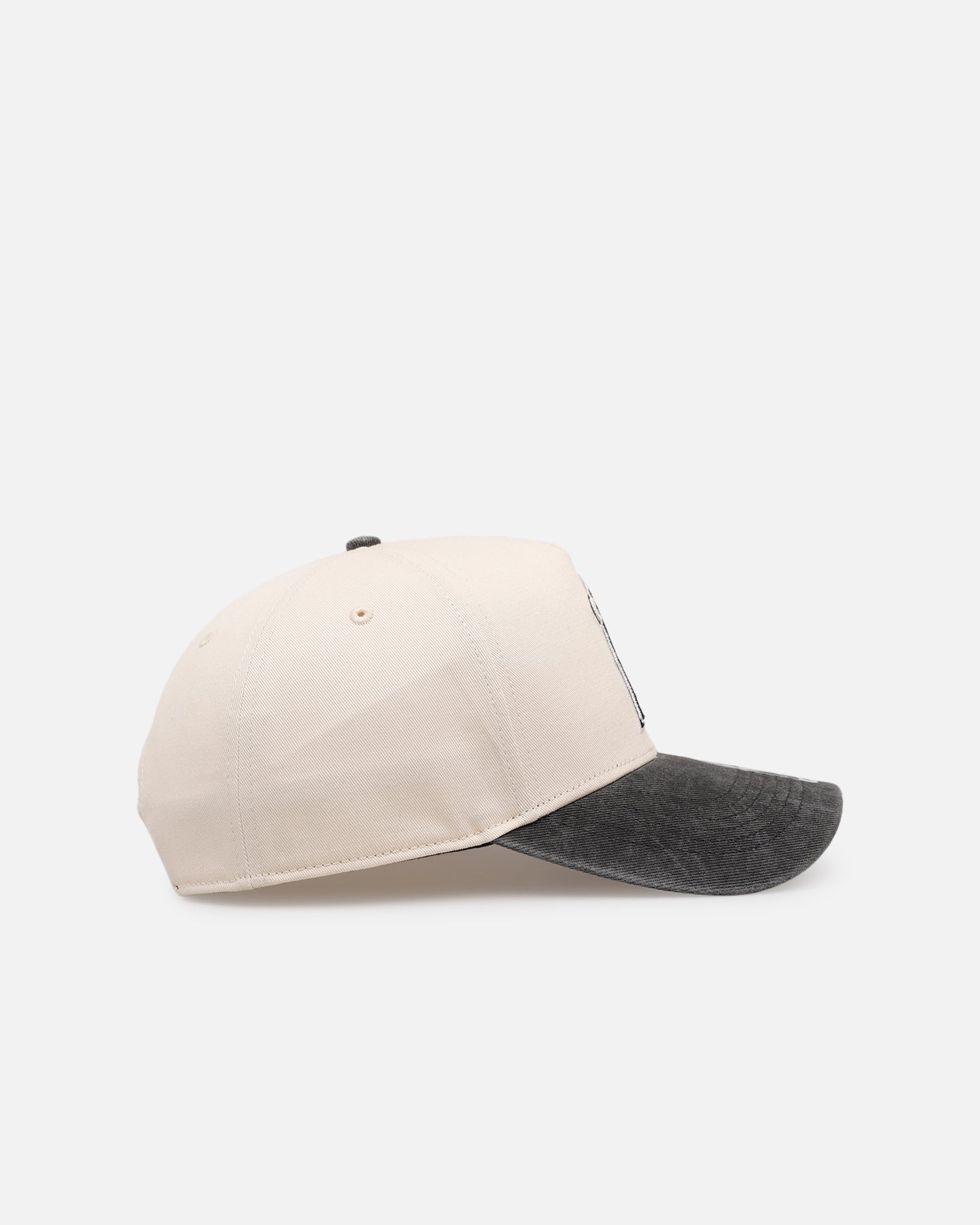 47 Brand Los Angeles Angels 'Washed Black Visor' 47 Offside Snapback Natural