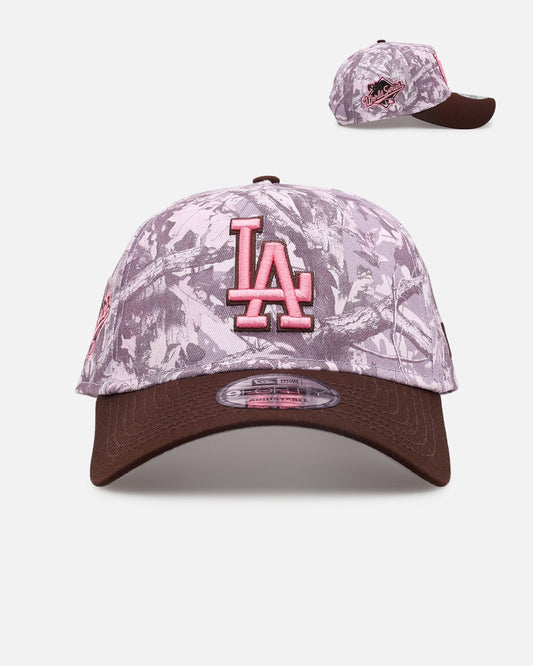 New Era Los Angeles Dodgers 'Pink Tree Camo' 9FORTY A-Frame Snapback Pink