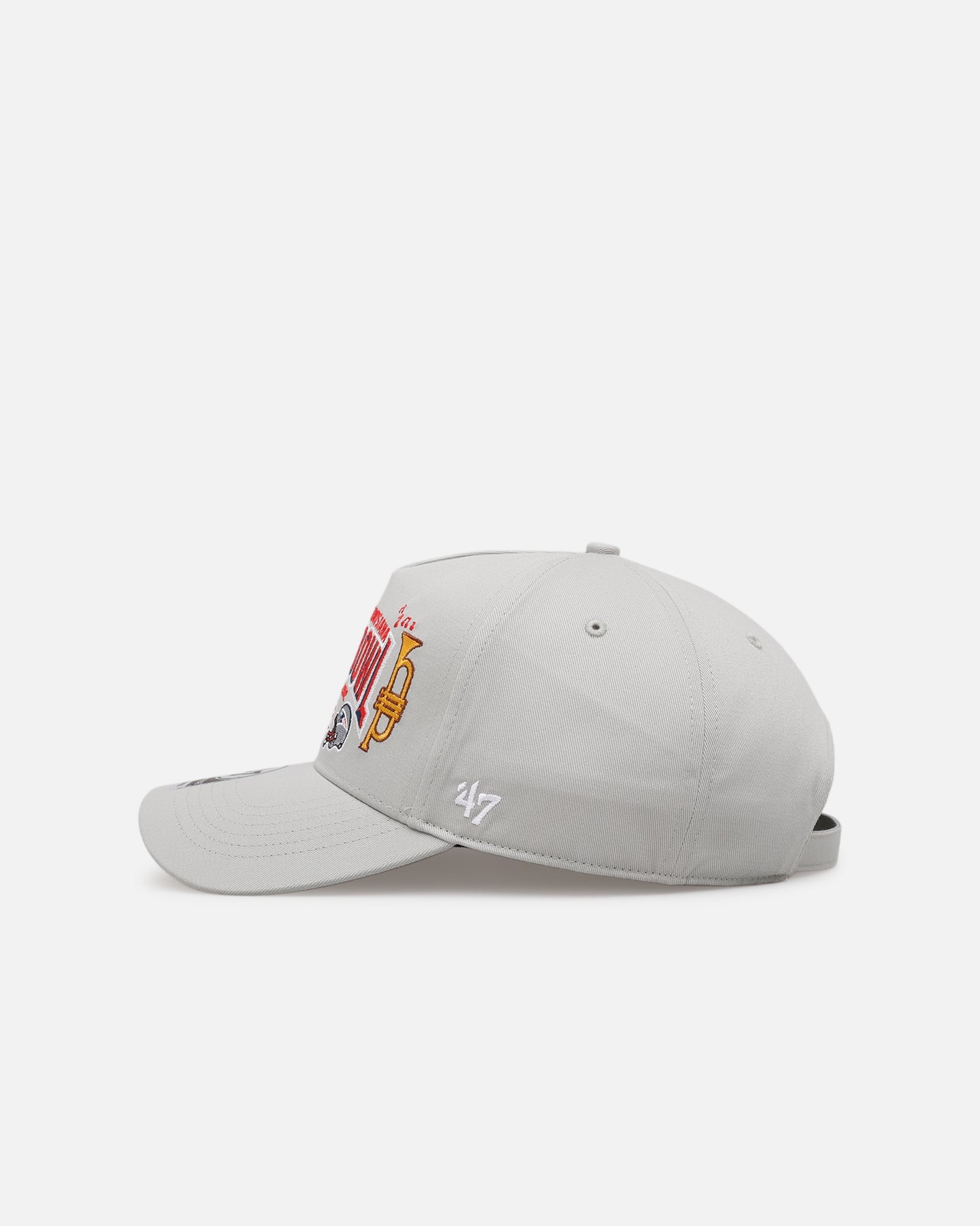 47 Brand New England Patriots Vs St. Louis Rams 'Vintage Super Bowl' XXXVI '47 Offside Strapback Grey