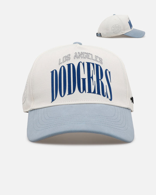 Pro Standard Los Angeles Dodgers 'Stamped' Pro Pinch Strapback Eggshell