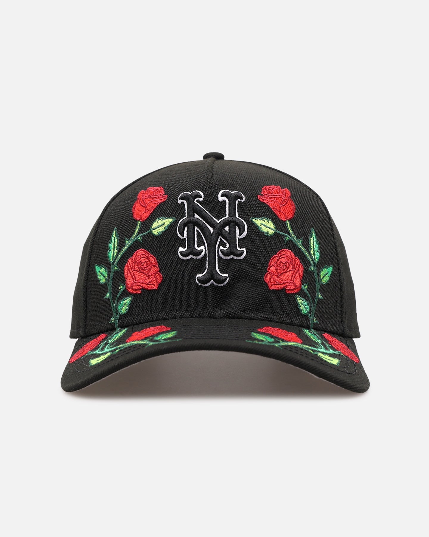 New Era New York Mets 'Garden' 9FORTY A-Frame Snapback Black