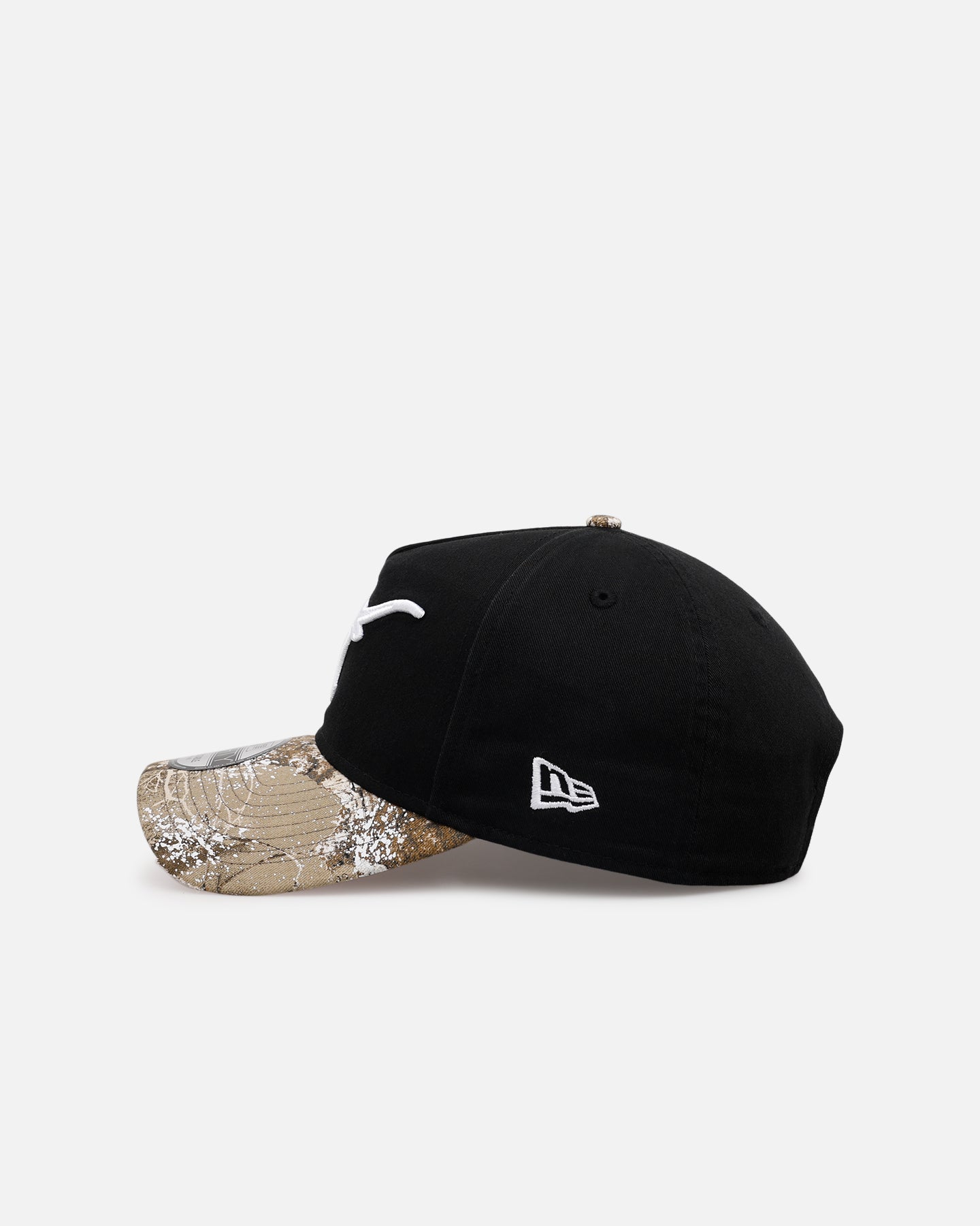 New Era Texas Longhorns 'Seasoned Camo' 9FORTY A-Frame Snapback Black/Camo