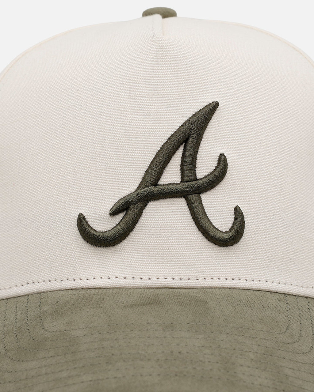 47 Brand Atlanta Braves 'Bottle Green 2.0' 47 Offside Snapback Natural