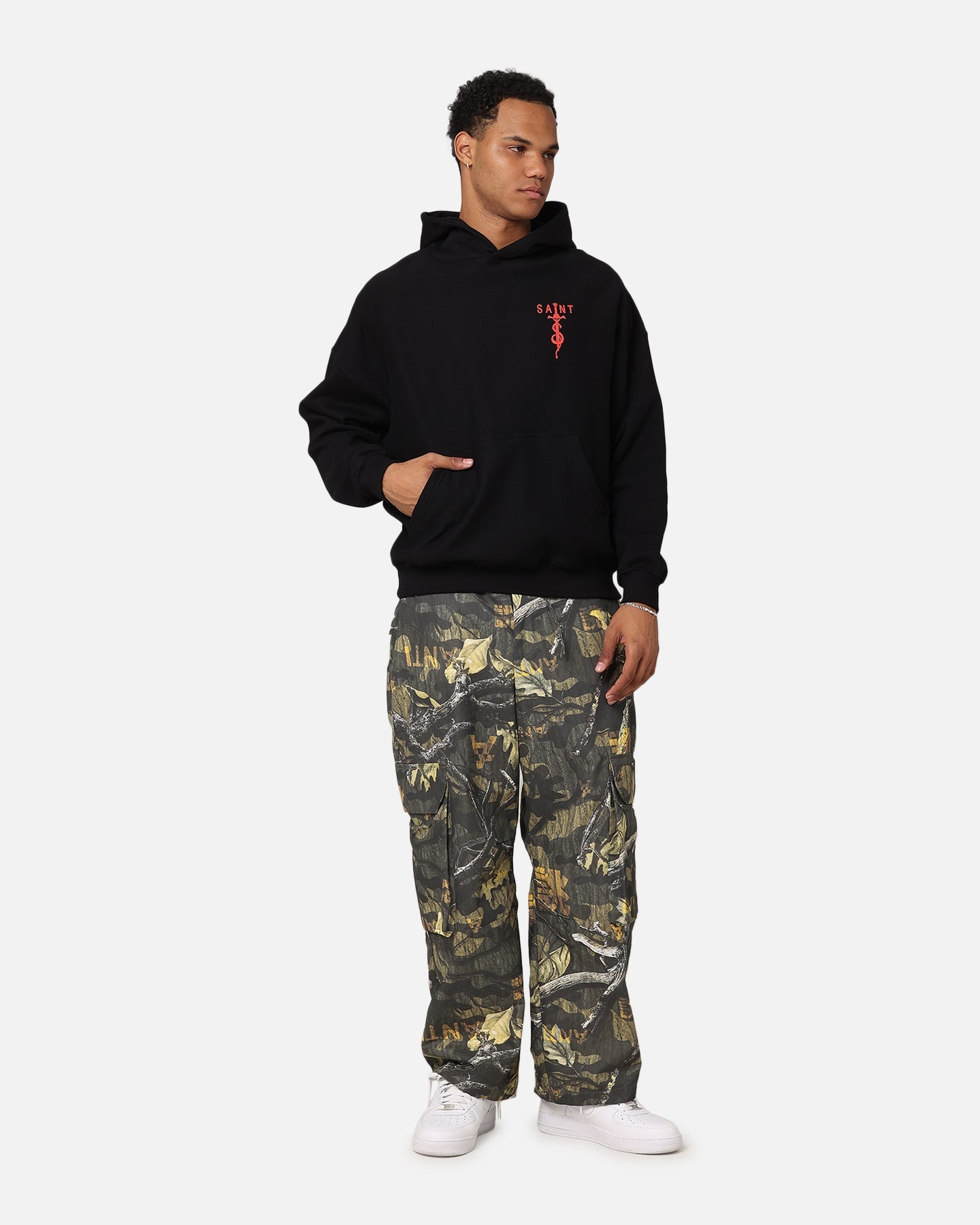 Saint Morta Daggers Premium Hoodie Black/Red