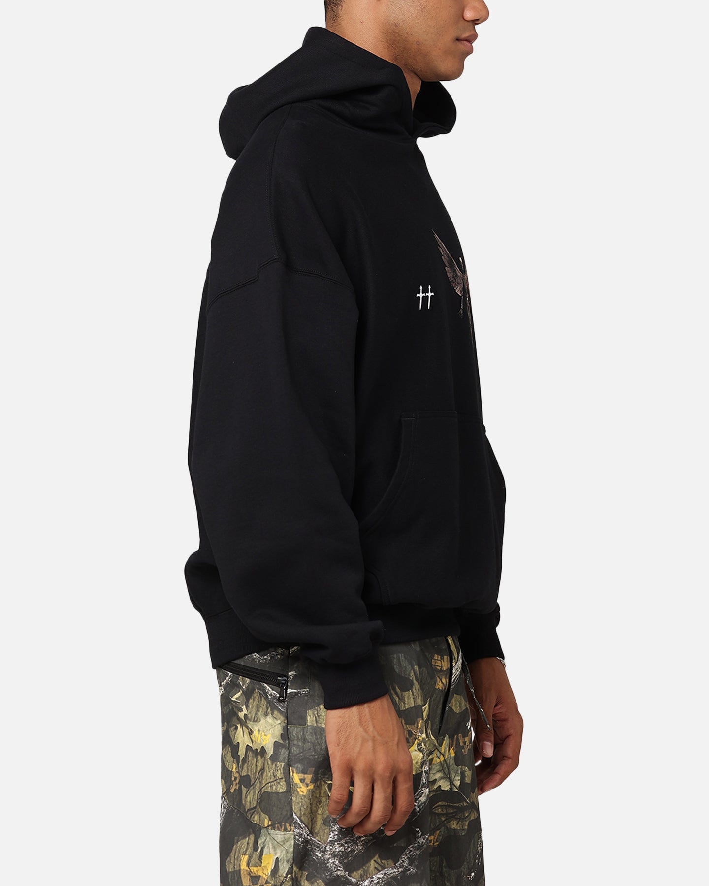 Saint Morta Momento Mori Hoodie Black