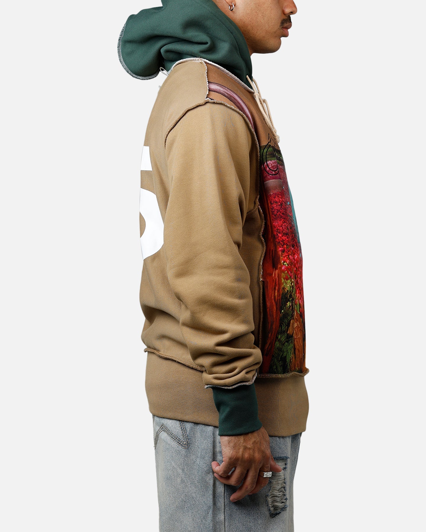 ABC Birthstone Hoodie Light Brown