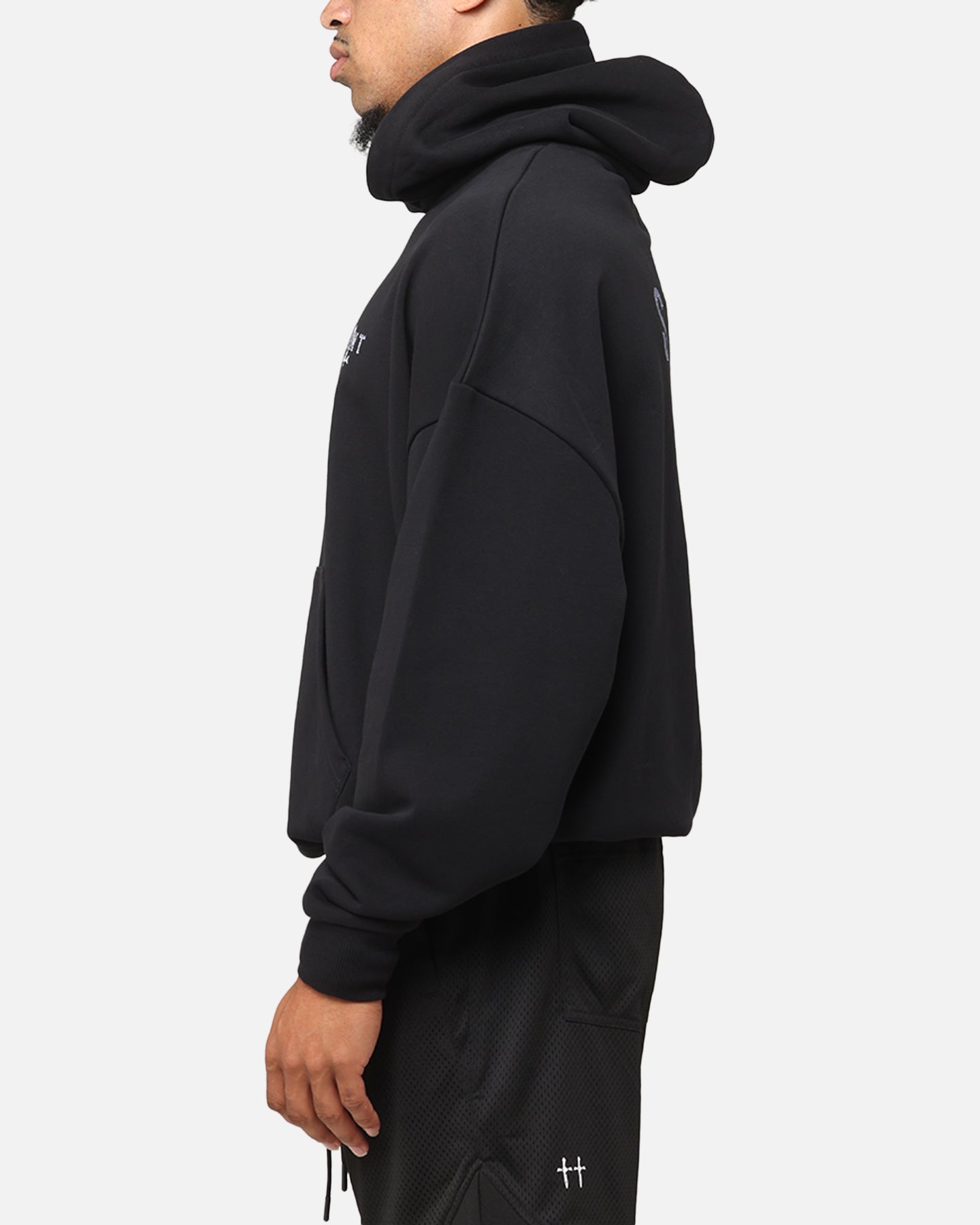 Saint Morta Daggers Boxy Hoodie Black/Purple