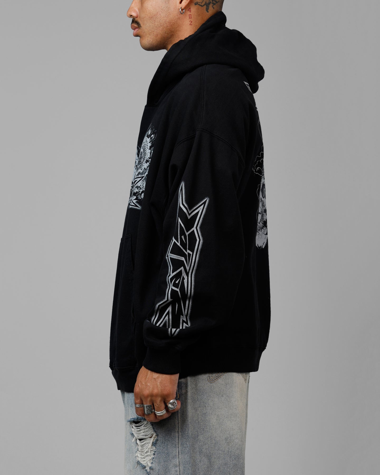 Loiter Draco Born Premium Hoodie Black