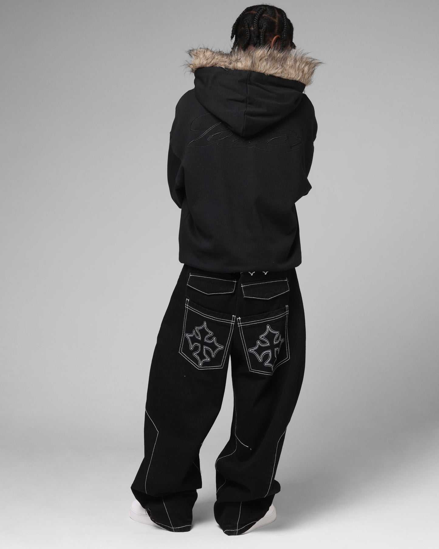 Loiter Purity Zip Hoodie Black