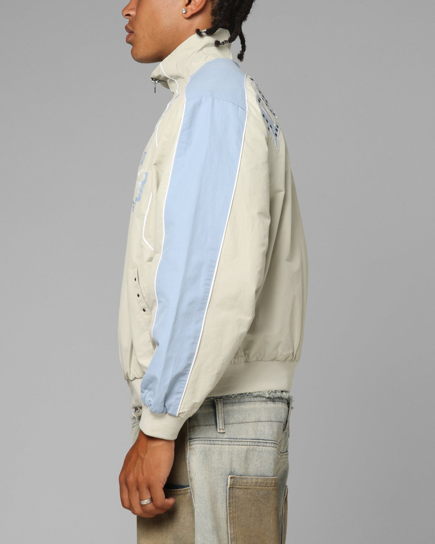 Loiter Imperial Track Jacket Grey
