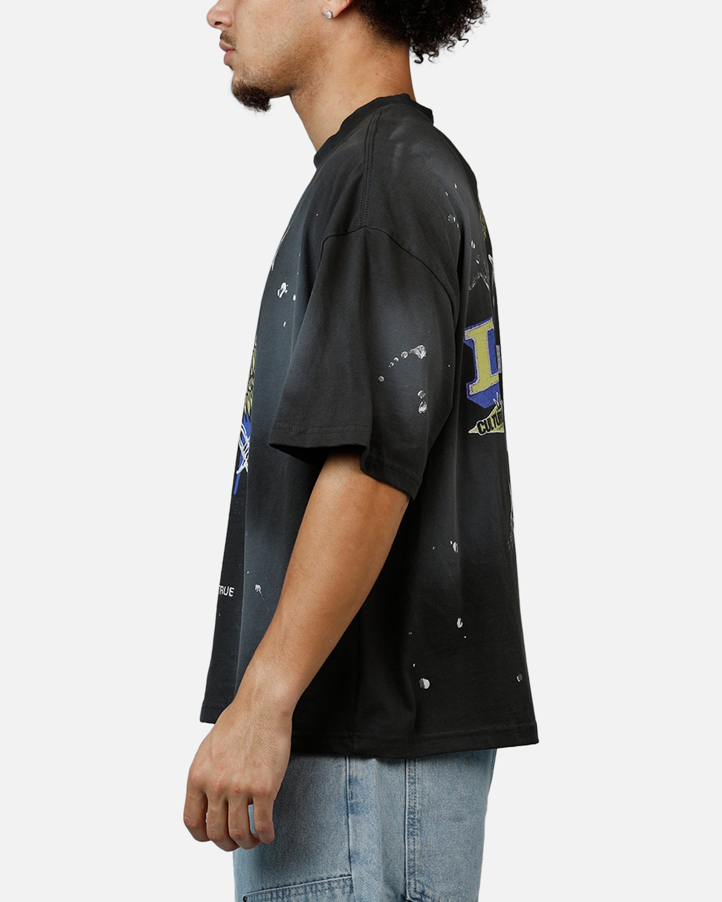 Von Dutch X Culture Kings CK T-Shirt Washed Black