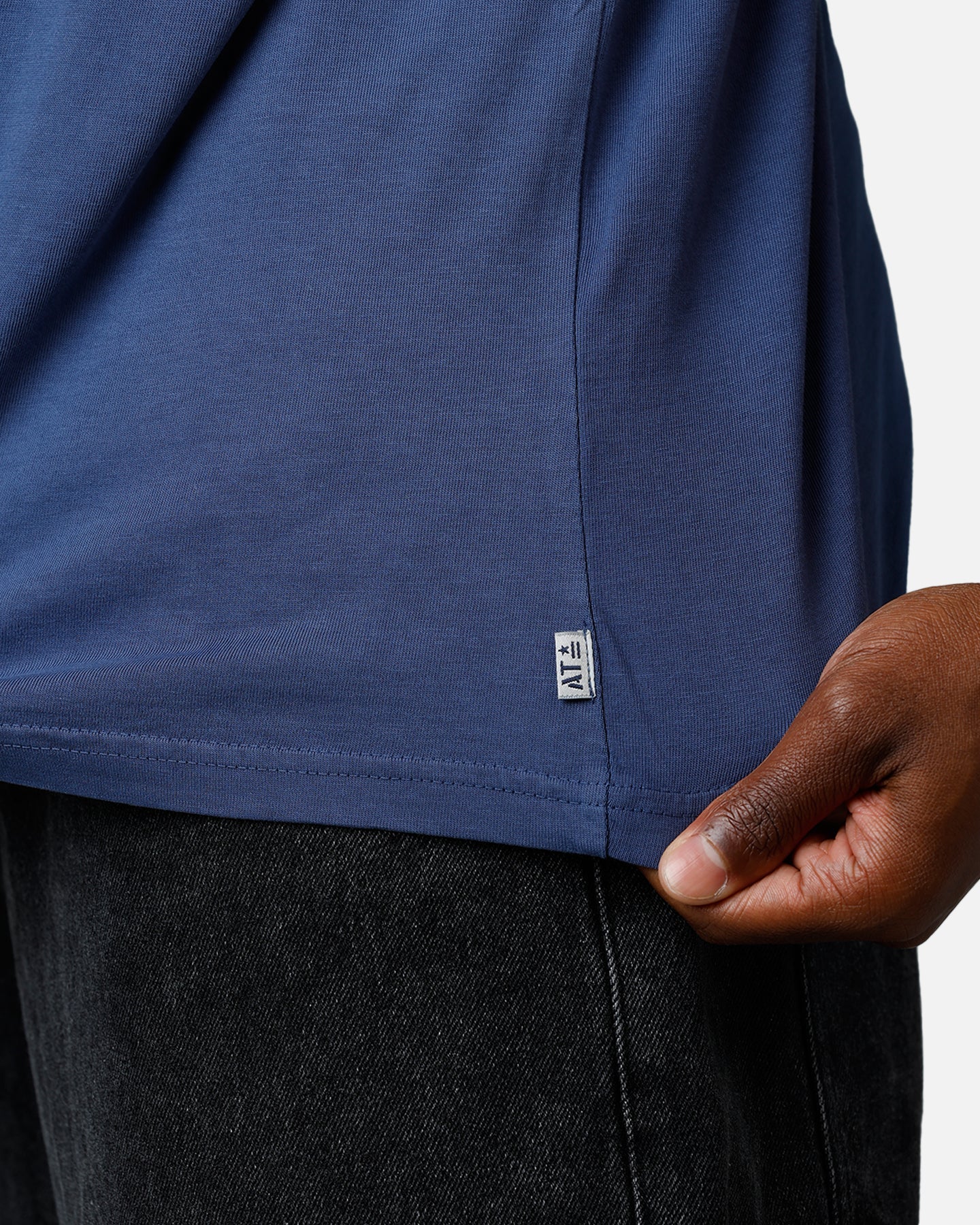American Thrift Short Sleeve T-Shirt Washed Blue