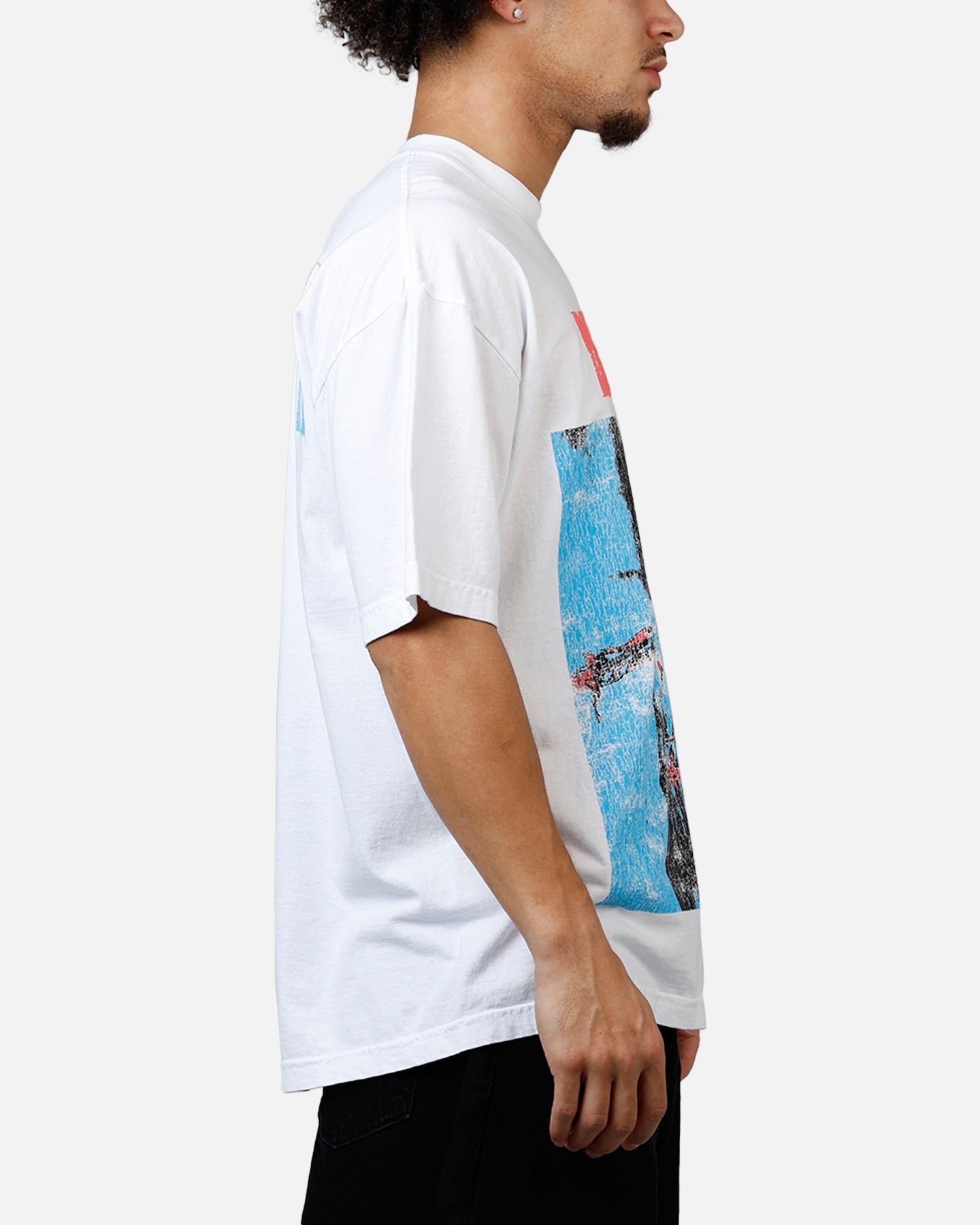 Revenge Silver T-Shirt White