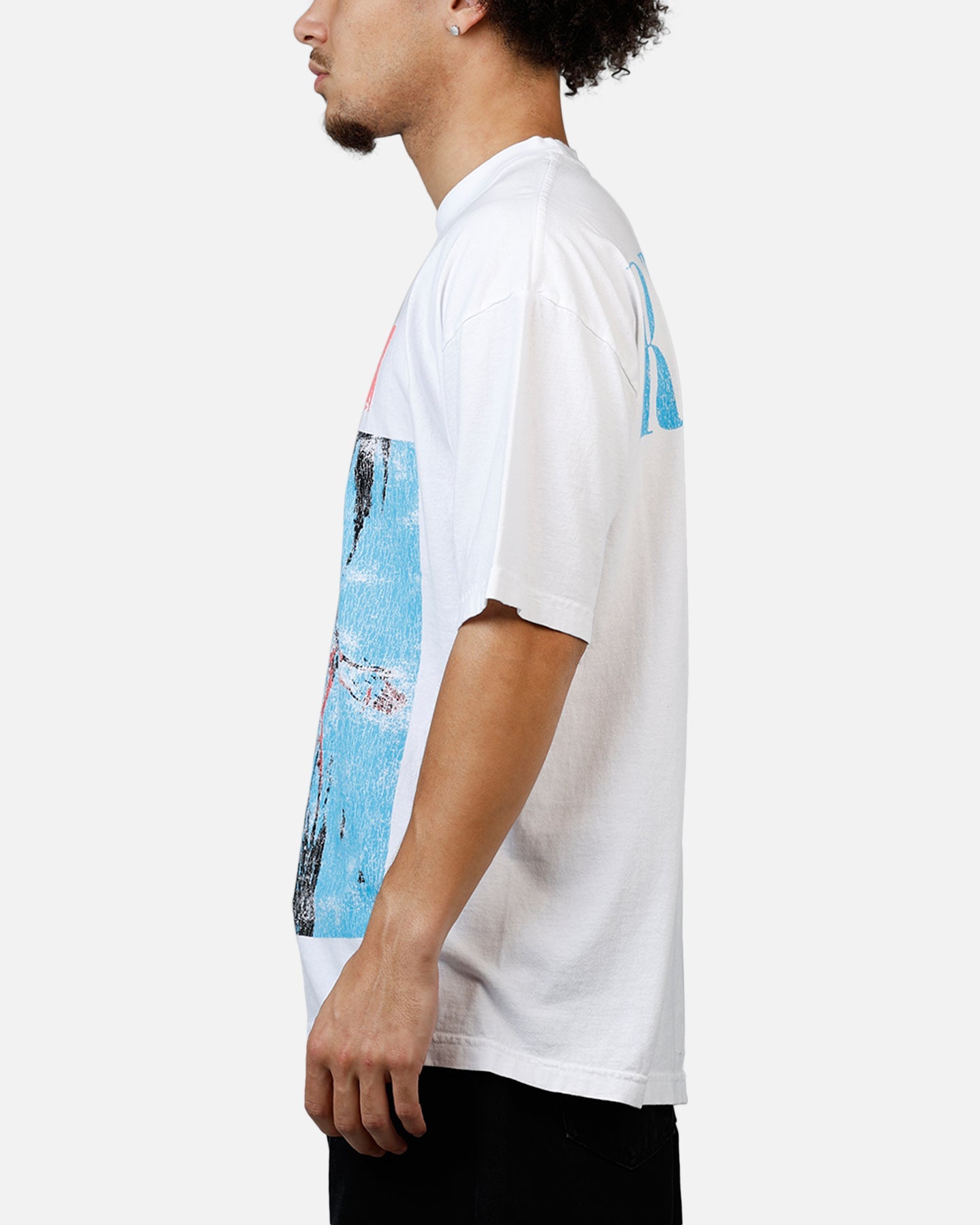 Revenge Silver T-Shirt White
