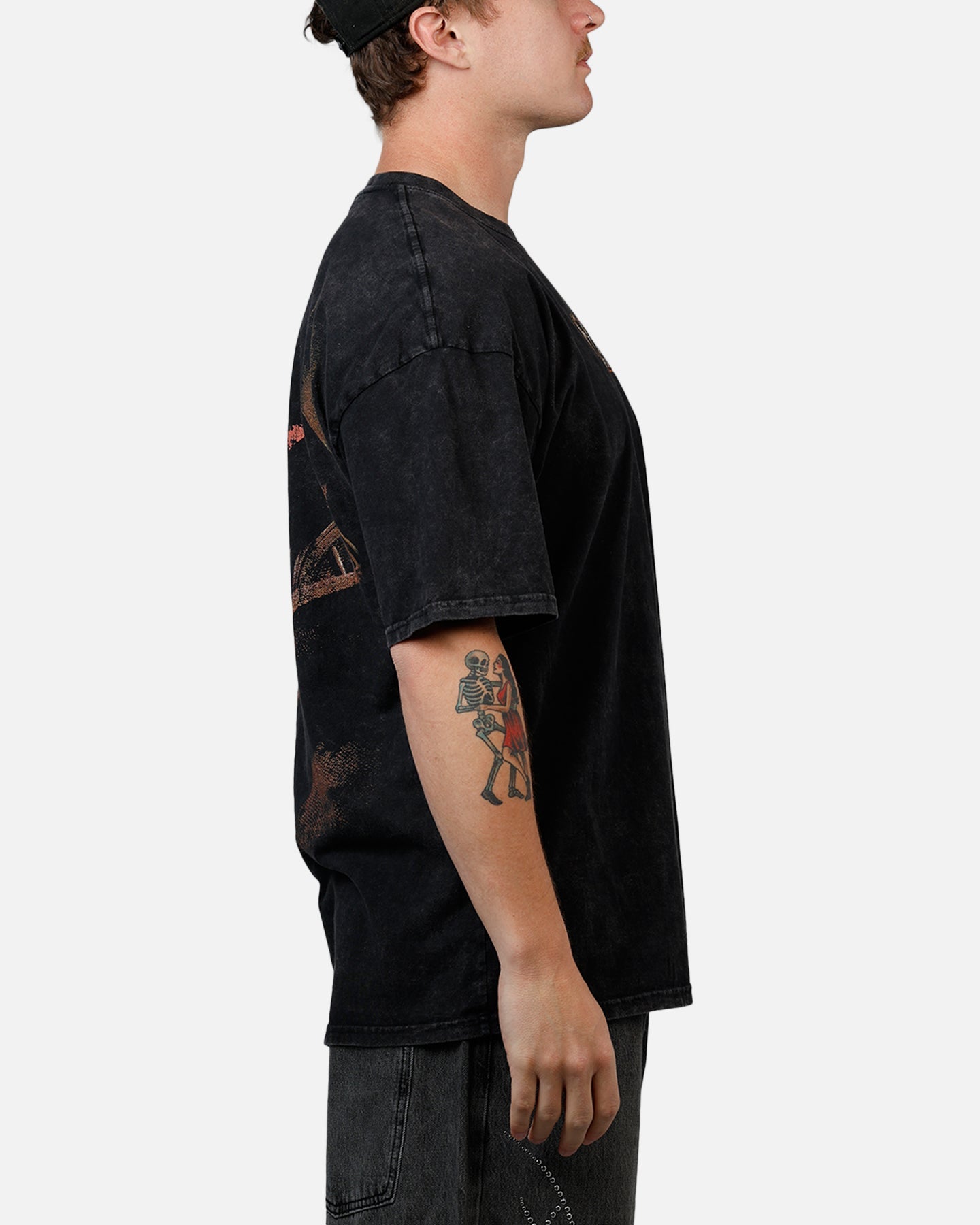 73Studio X Fallout: New Vegas T-Shirt Black Acidwash