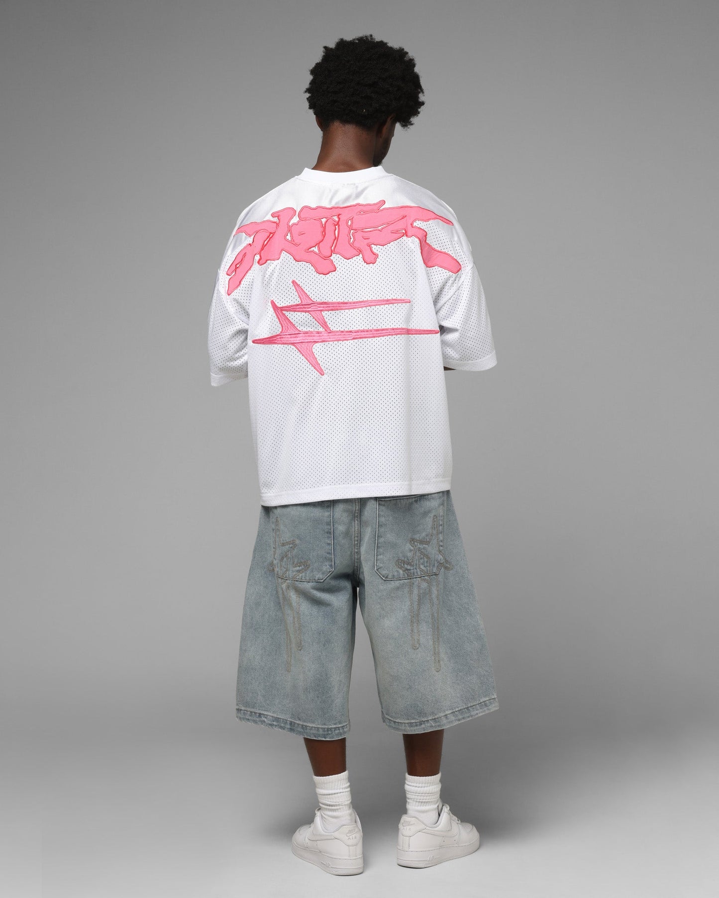 Loiter Airbrush Jersey Pink/White