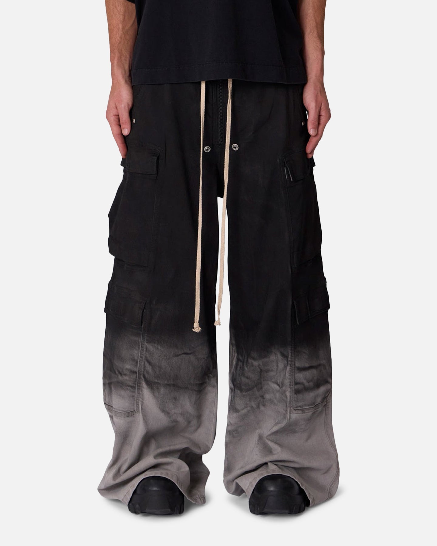 MNML K13 Rave Double Cargo Pockets Black/Grey