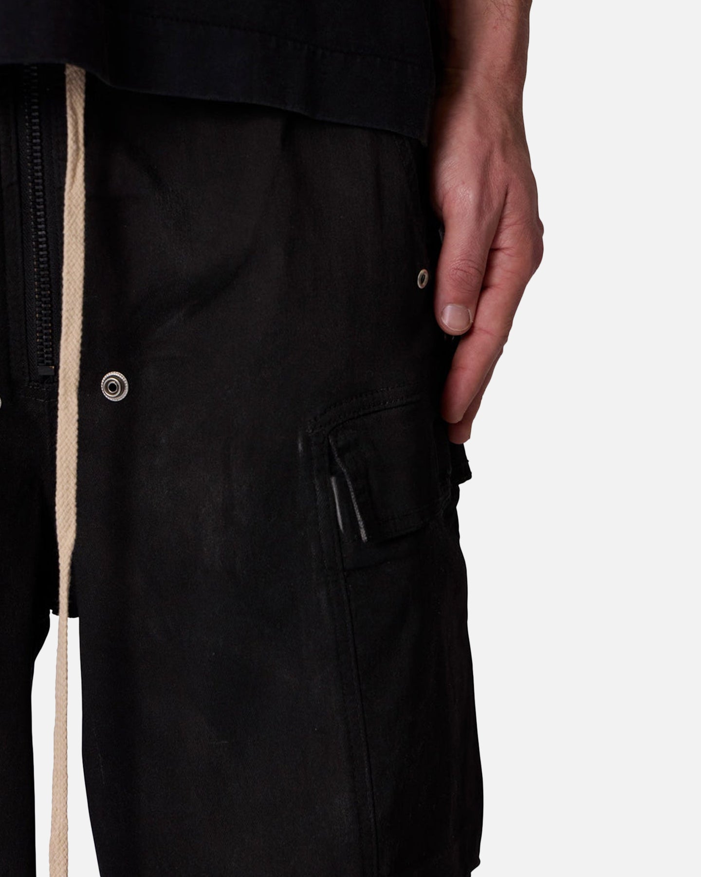 MNML K13 Rave Double Cargo Pockets Black/Grey