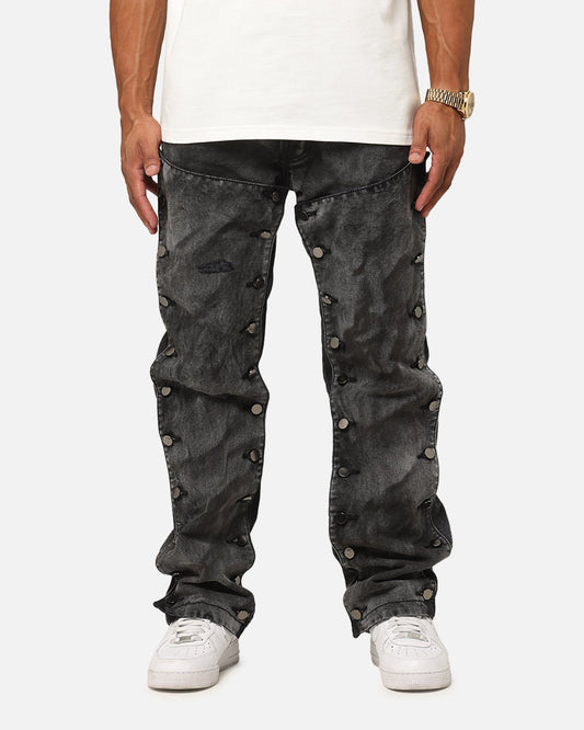 MNML V624 Snap Off Baggy Pants Vintage Black