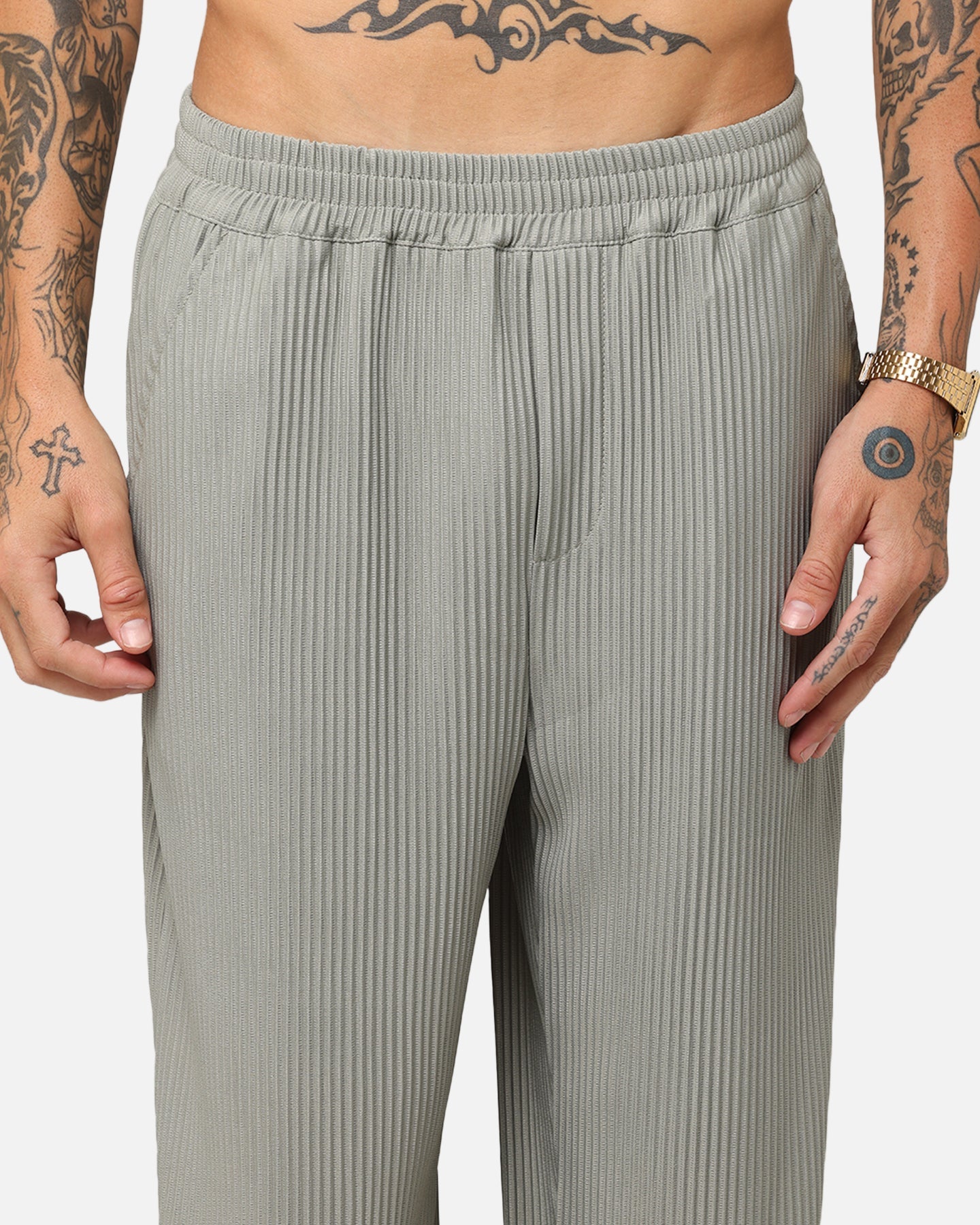 XXIII Pleated Pants Olive