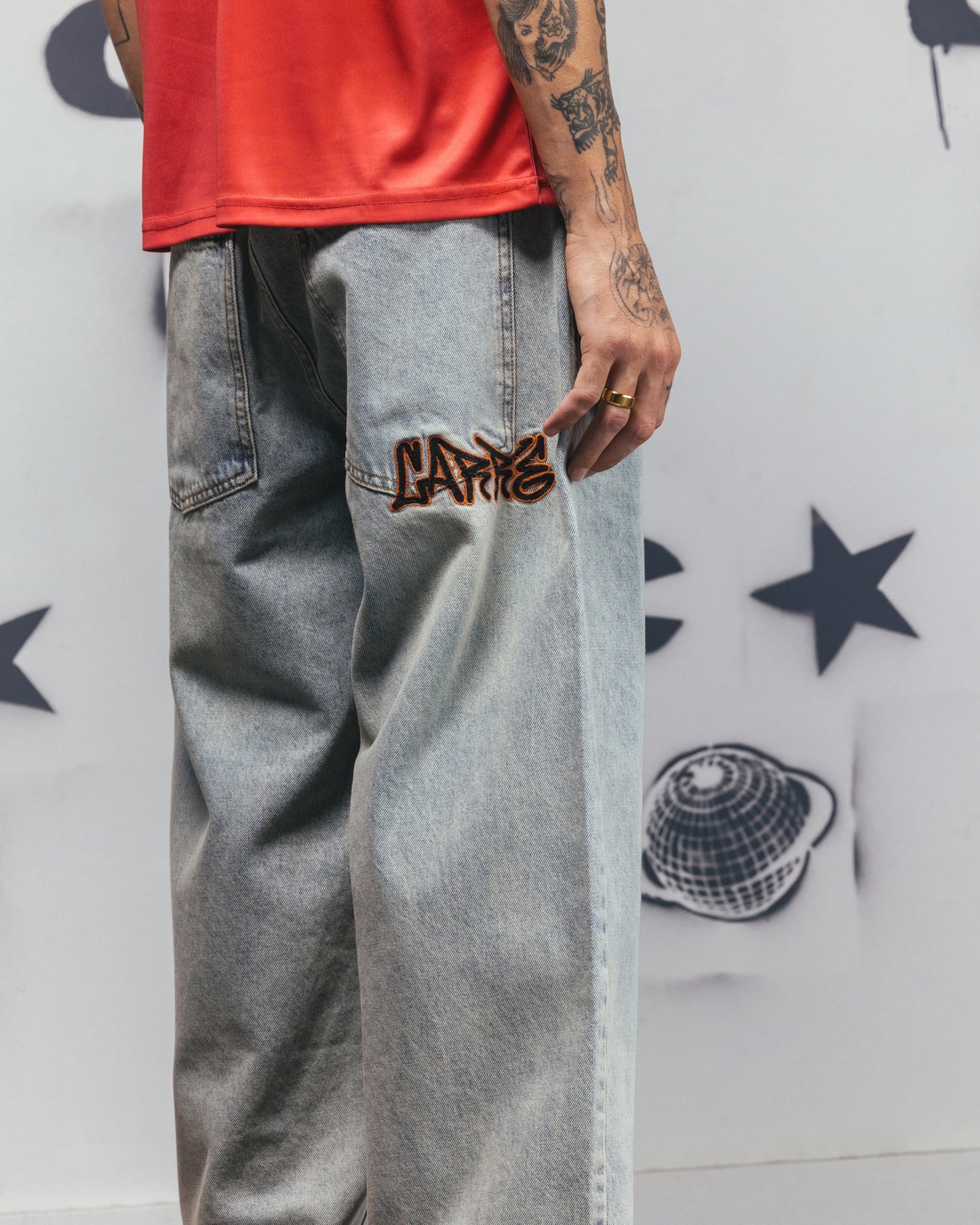 Carre Subway Jeans Dirty Blue