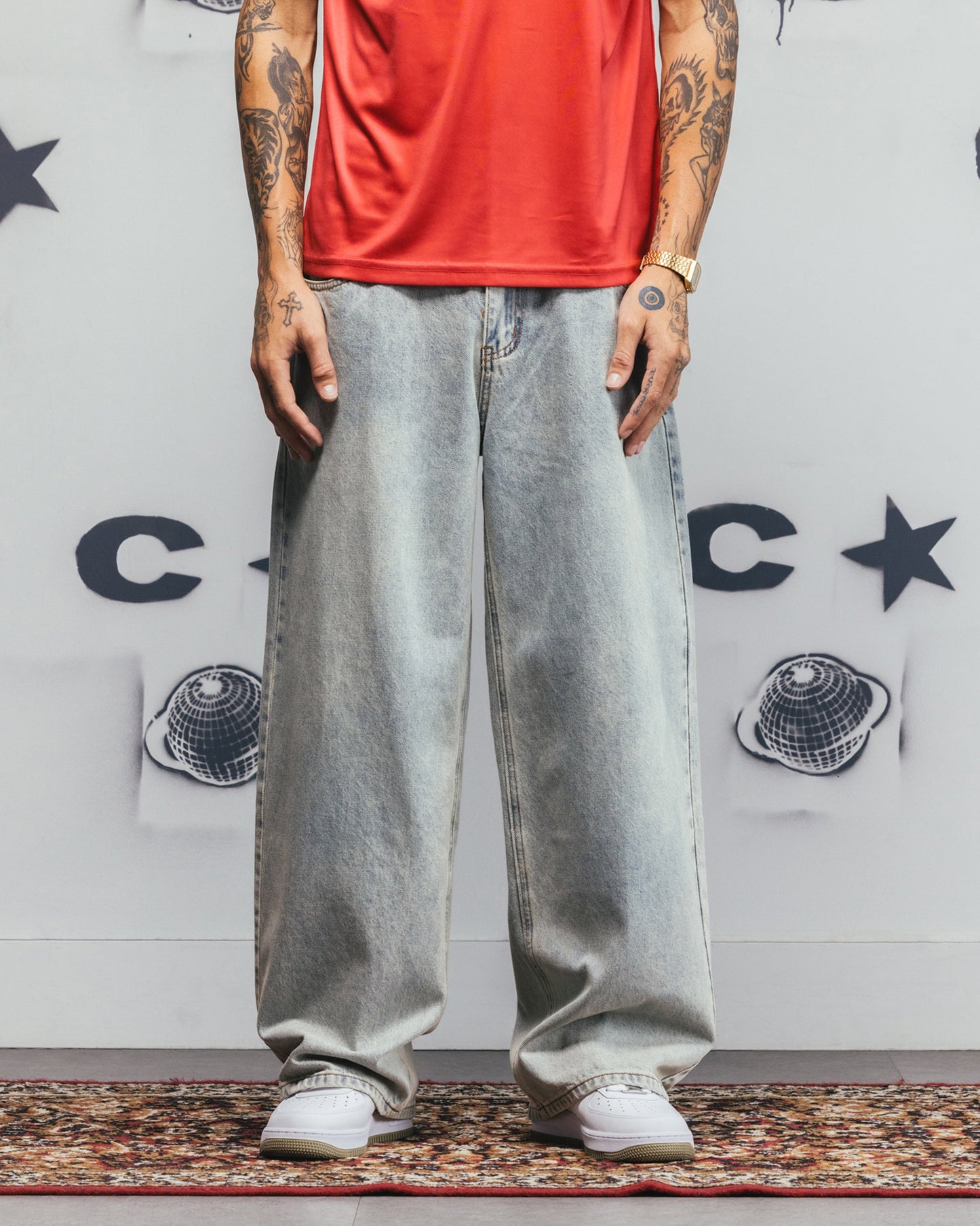 Carre Subway Jeans Dirty Blue
