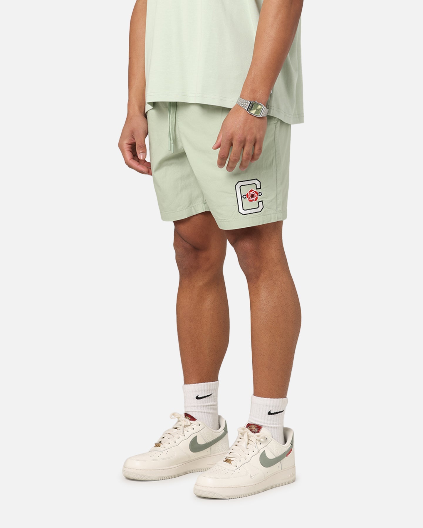 Carre Rose Beach Shorts Sage
