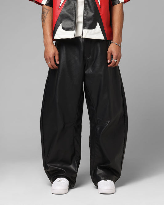 Loiter F-16 Balloon Jeans Black Wax