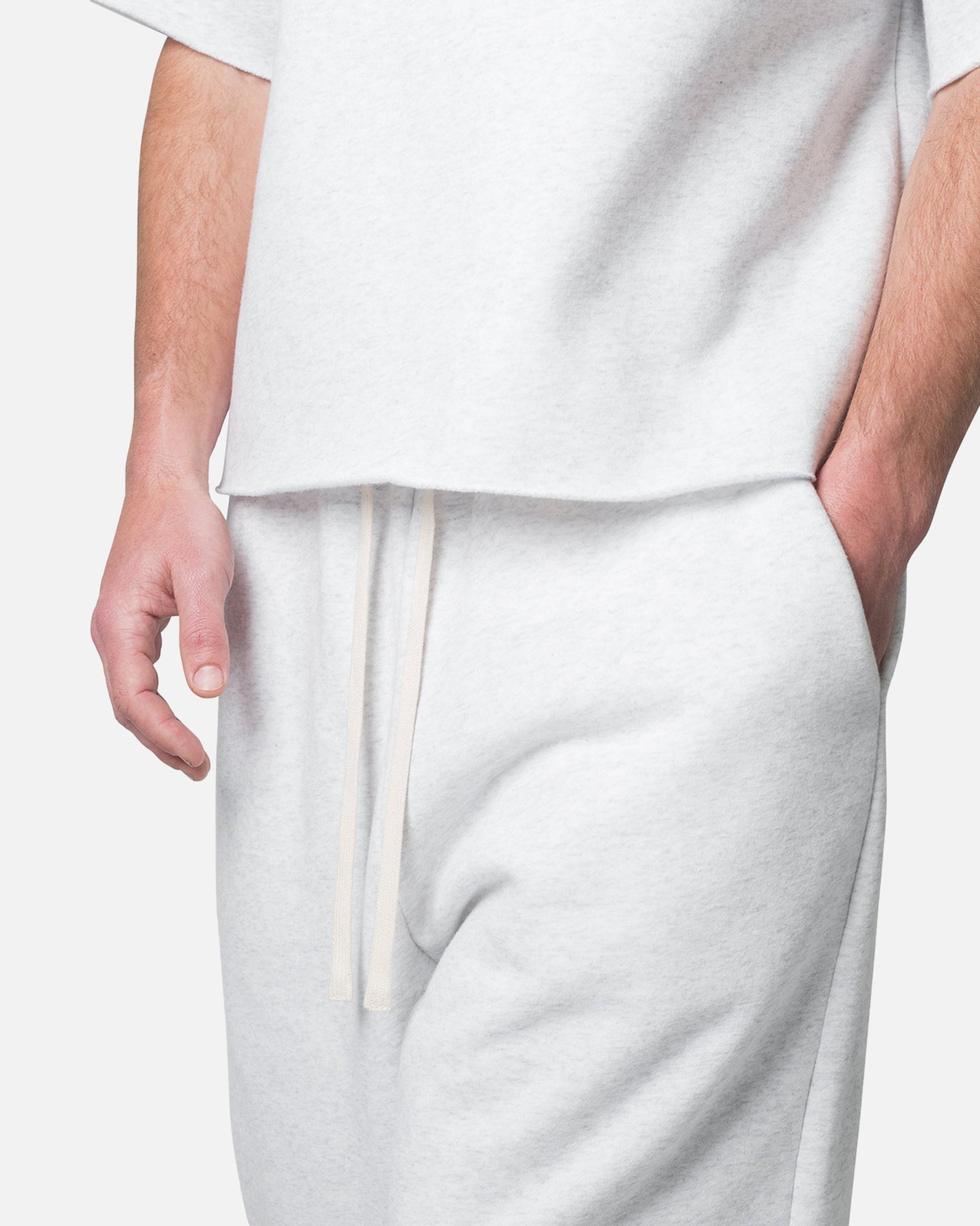 MNML Ultra Baggy Washed Sweatpants Heather Grey