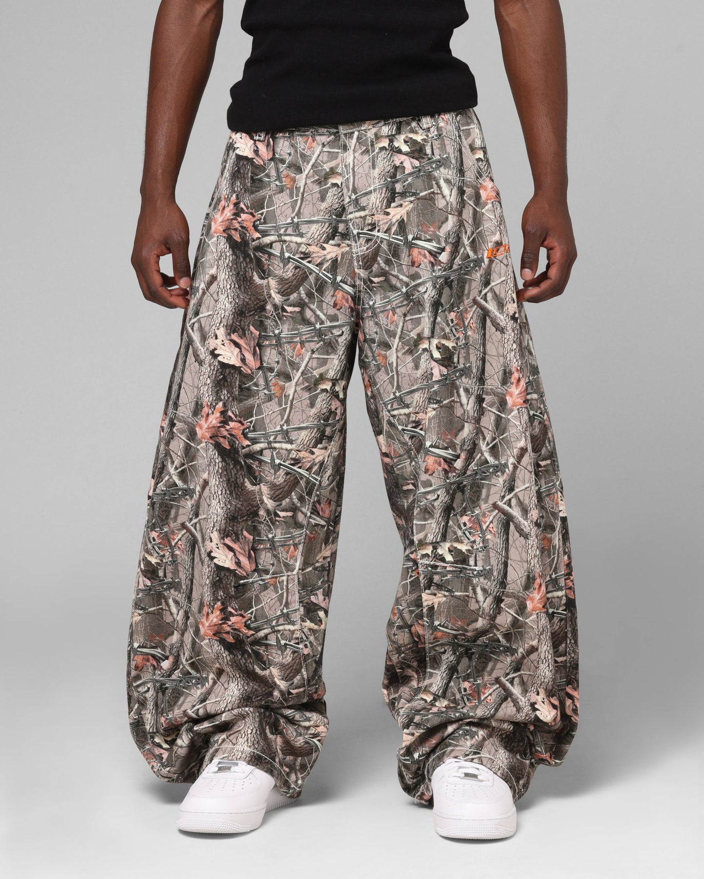 Loiter Biker Raver Jeans Real Tree Camo