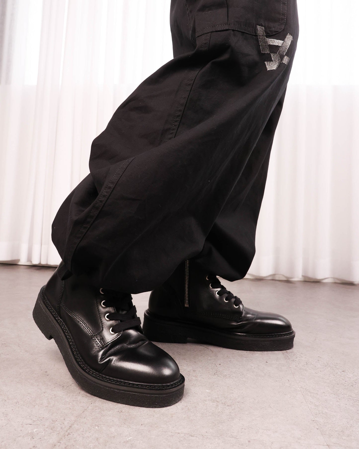 Saint Morta Chunky Boot Black